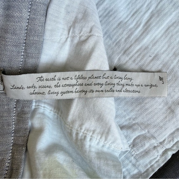 Mason’s Torino Style Linen Blend Casual Dress Trousers Light Blue EU 52 Italy - Picture 12 of 12